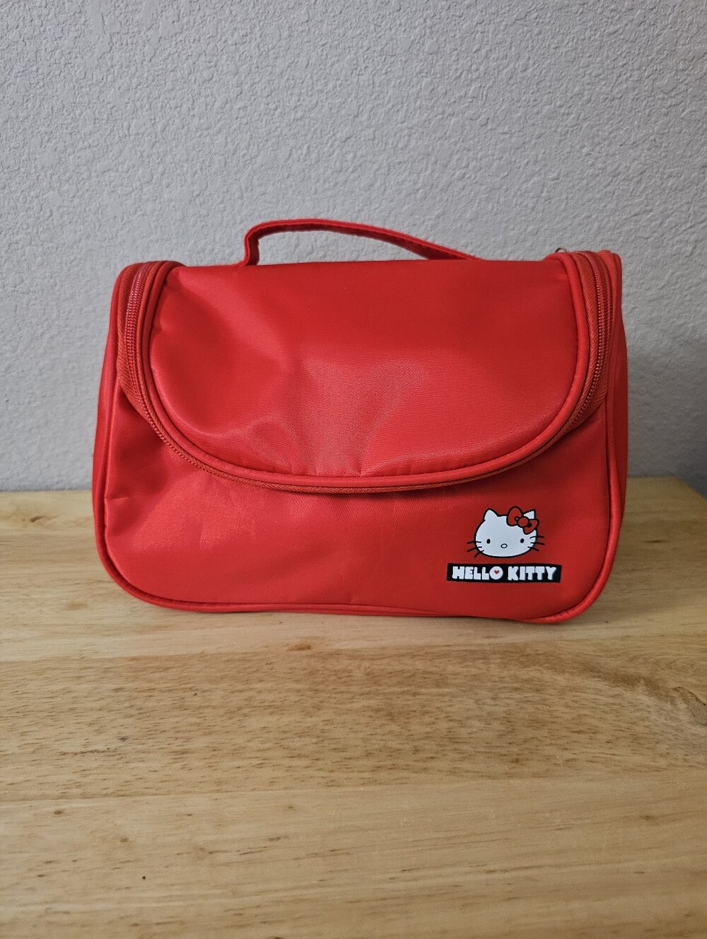 Hello Kitty Red Cosmetic Travel Pouch